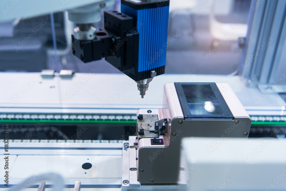 robot working in factory,Conveyor Tracking Controler of robotic hand. robot working in factory,Conveyor Tracking Controler of robotic hand.