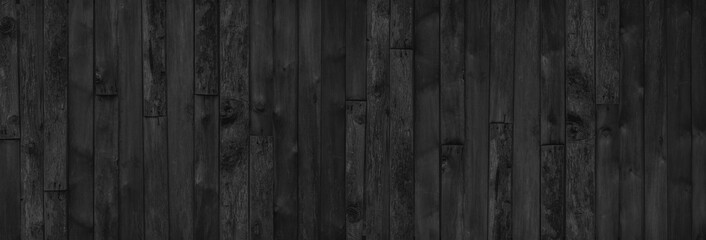 wood black table background. dark top texture blank for design