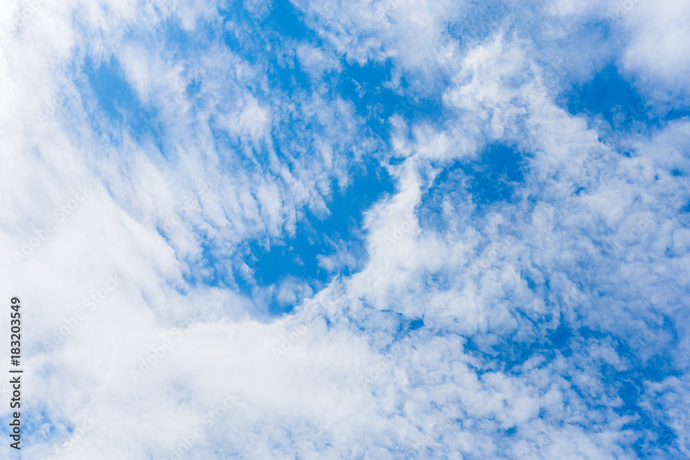 Blue sky and clouds background Blue sky and clouds background