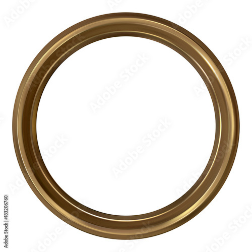 Frame gold clip art
