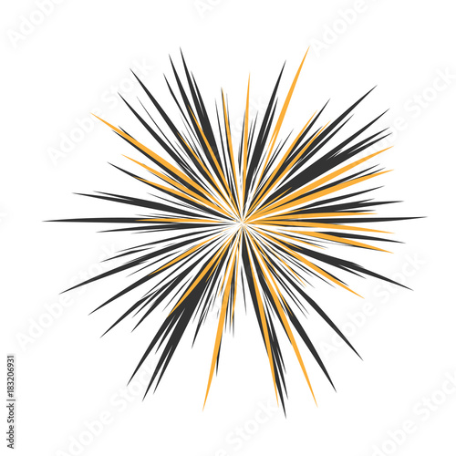 Abstract Star Explosion