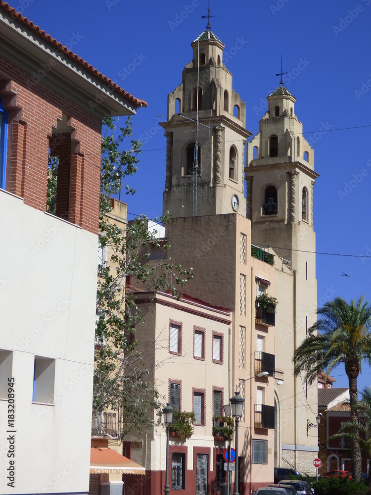 Elda. Ciudad de Alicante en la Comunidad Valenciana,España
