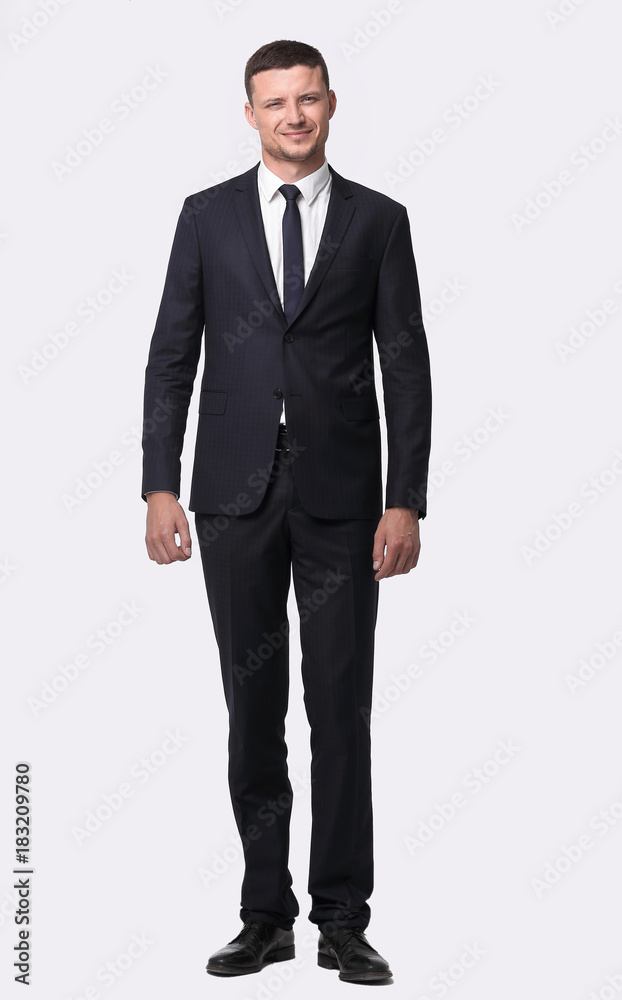 portrait in full growth. a successful businessman portrait in full growth. a successful businessman