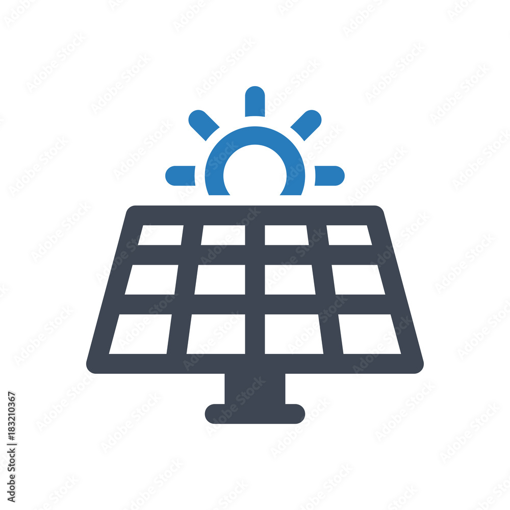 Solar Panel Icon Solar Panel Icon
