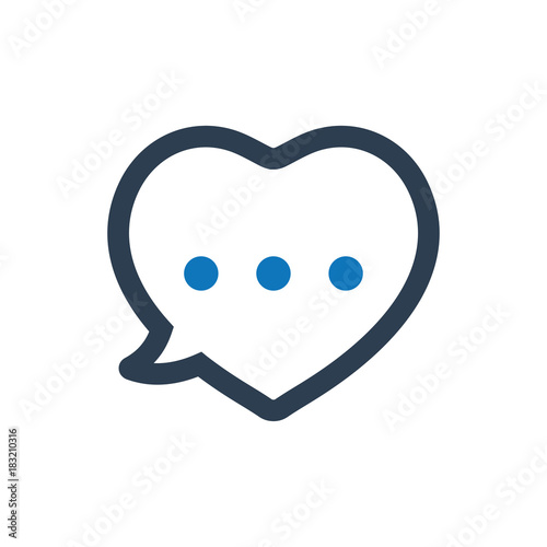 Romantic Chat Icon