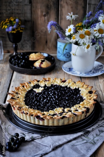 Currant pie. Galetta