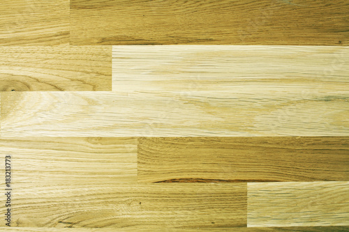 Wood floor. 