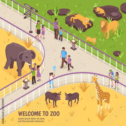 Welcome To Zoo Composition