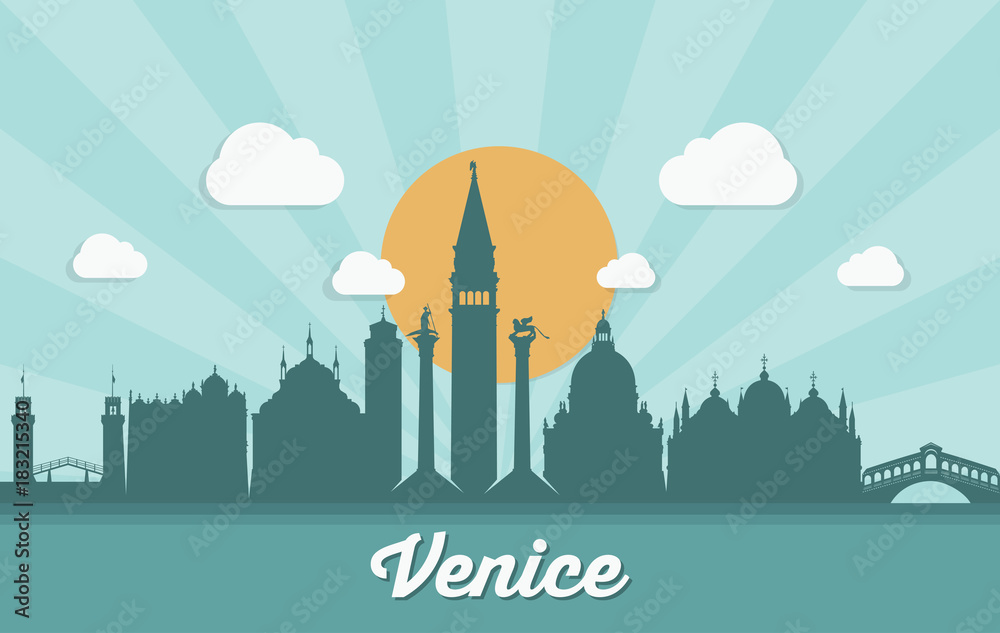Venice skyline - Italy