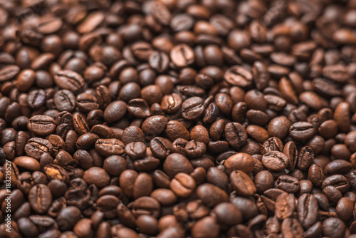 Coffee beans background © Hairem