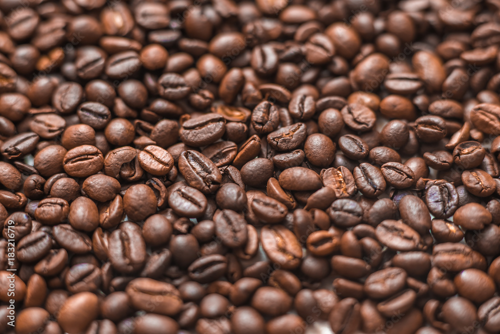 Coffee beans background Coffee beans background