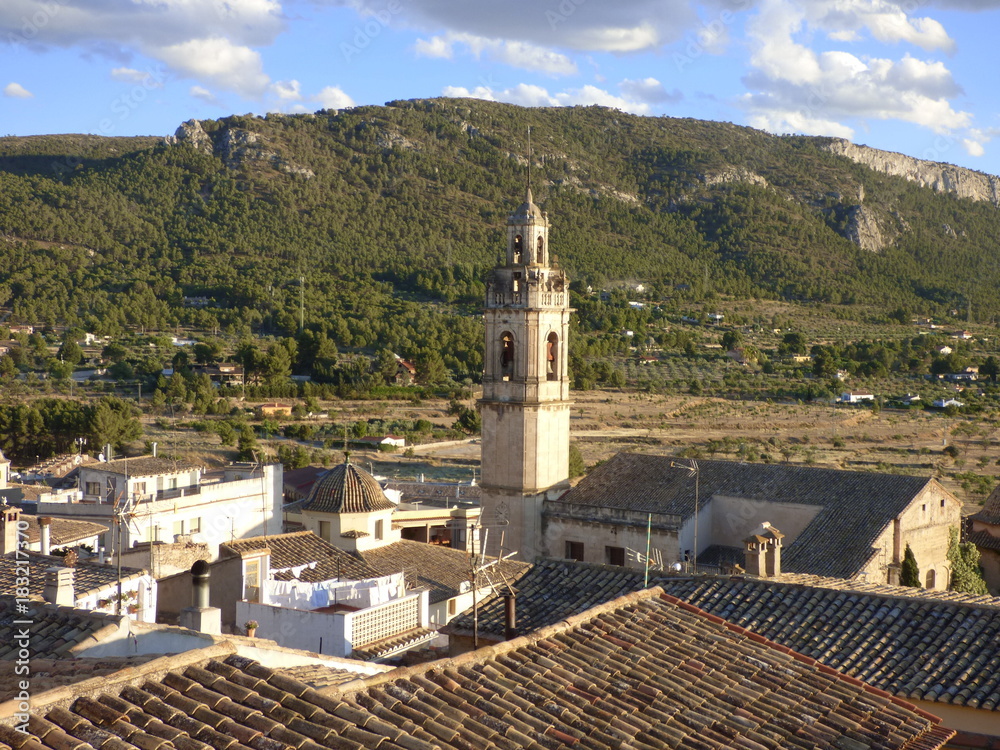 Biar. Pueblo de Alicante en la Comunidad Valenciana (España ) situado en la comarca del Alto Vinalopó