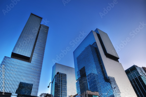 Obraz na płótnie Gangnam Skyscraper Seoul Korea w salonie