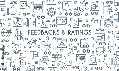 Feedbacks and ratings banner
