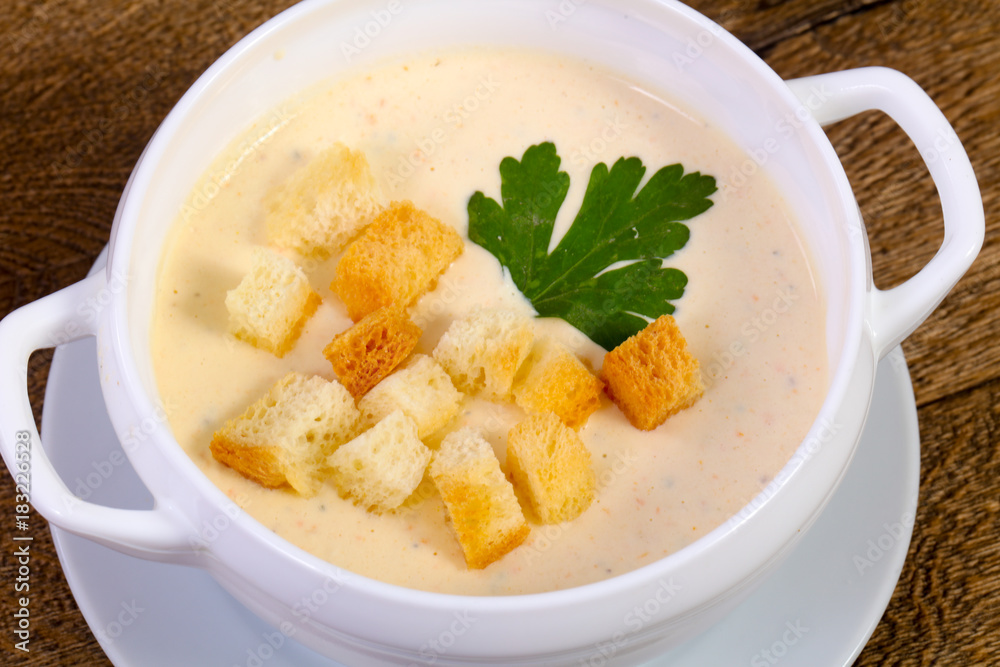 Mushroom cream soup