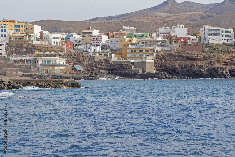 Colorful fishermen village. Colorful fishermen village.
