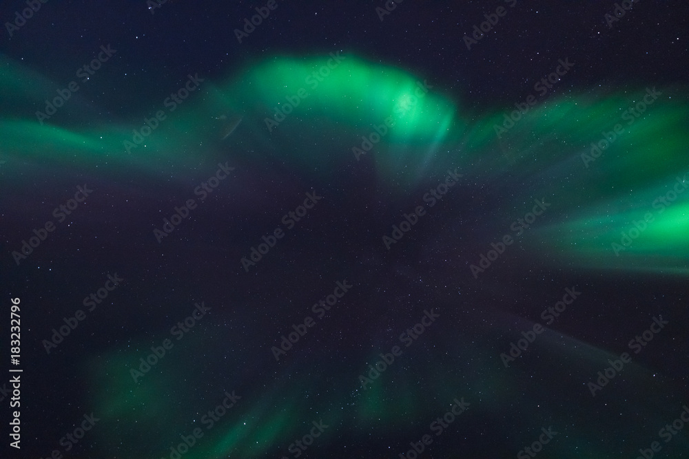 The polar arctic Northern lights aurora borealis sky star in Norway Svalbard in Longyearbyen city the moon mountains The polar arctic Northern lights aurora borealis sky star in Norway Svalbard in Longyearbyen city the moon mountains