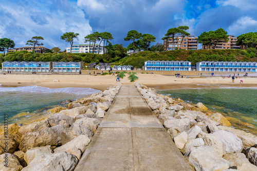Valokuva Scenic view of Bournemouth beach