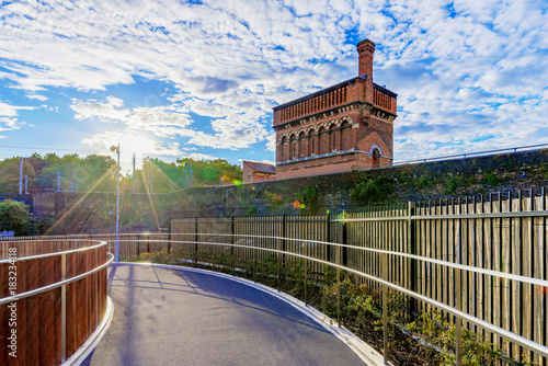 St Pancras victorian water tower photo