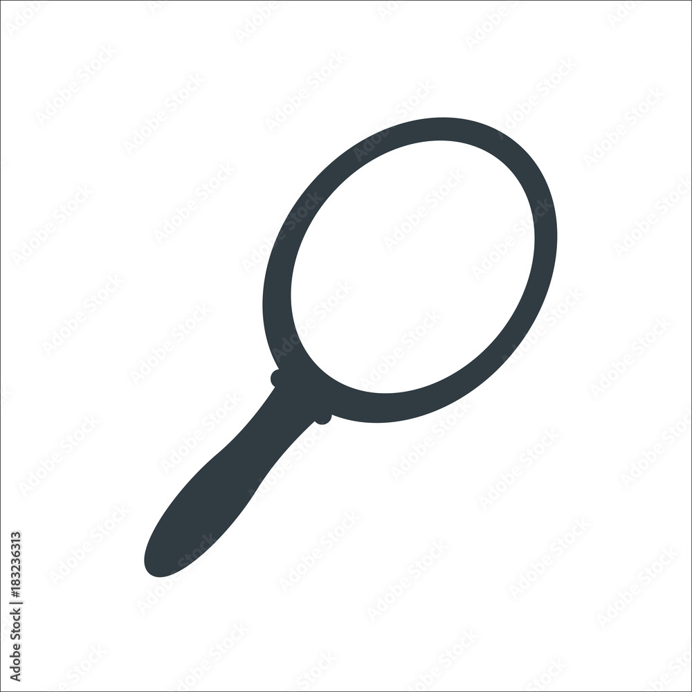 Mirror icon. Vector illustration Mirror icon. Vector illustration