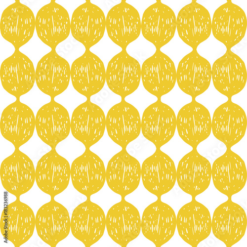 loft seamless pattern with handrawn graphic elements