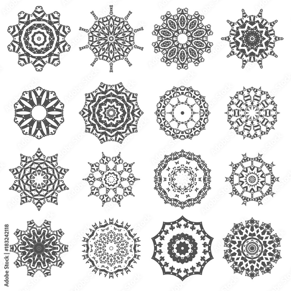 Set of Mandala Set of Mandala