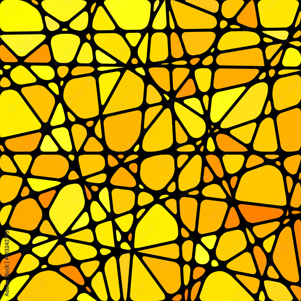 Fototapeta premium abstract vector stained-glass mosaic background