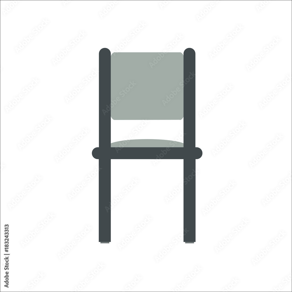 Chair icon. illustration Chair icon. illustration