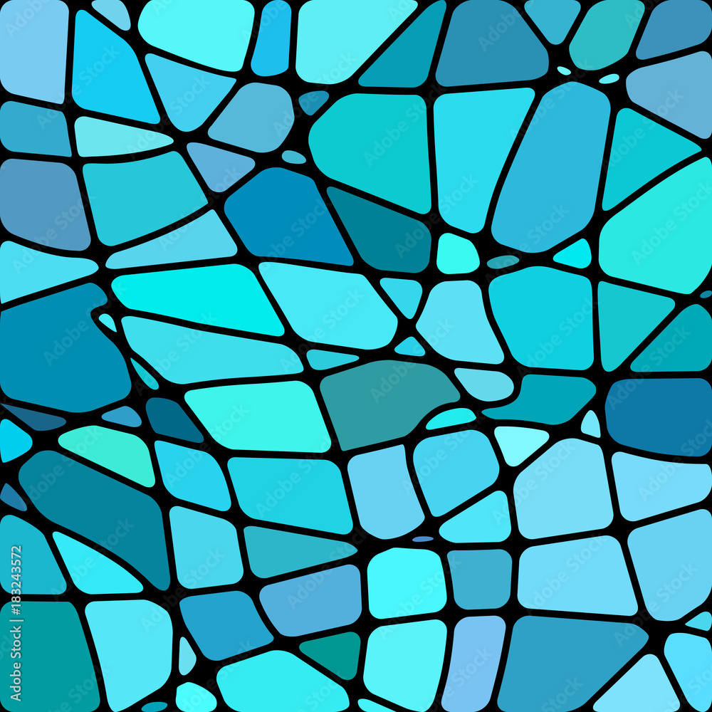 Fototapeta premium abstract vector stained-glass mosaic background