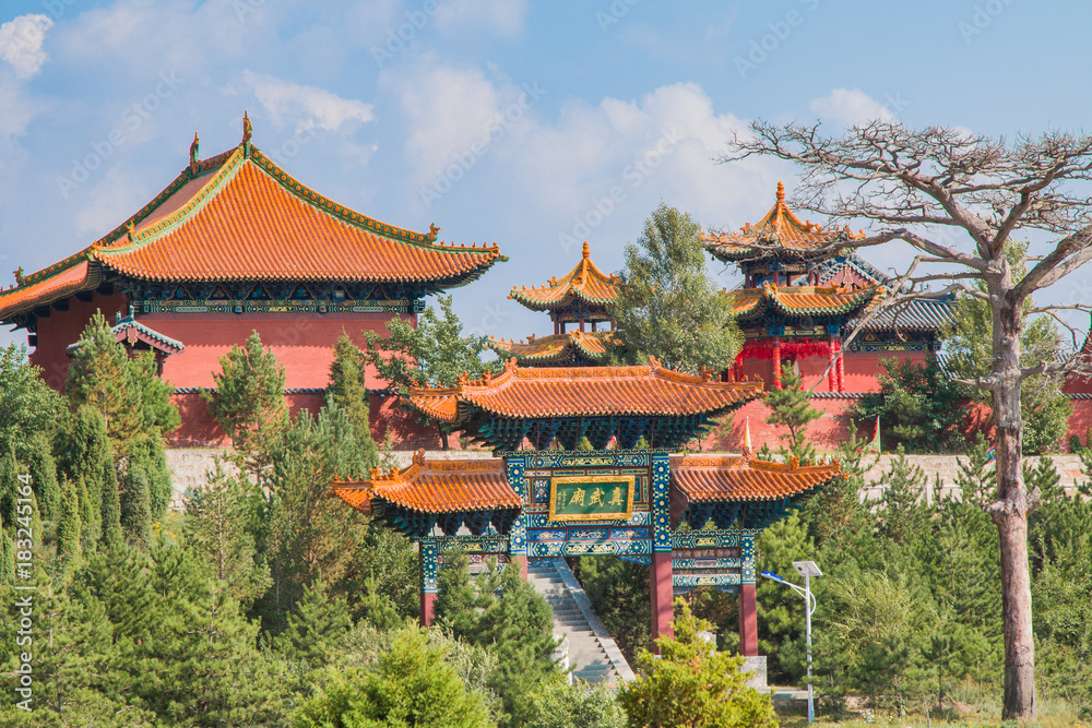 Mountain top monastery