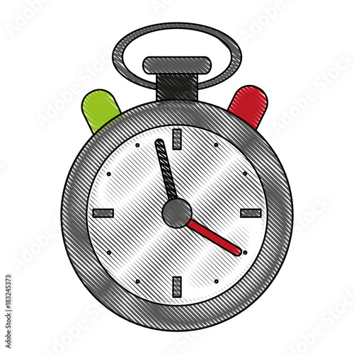 Classic sport chronometer icon vector illustration graphic design