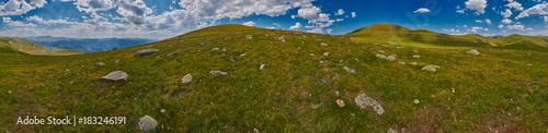 Georgia high in the mountains landscape panorama