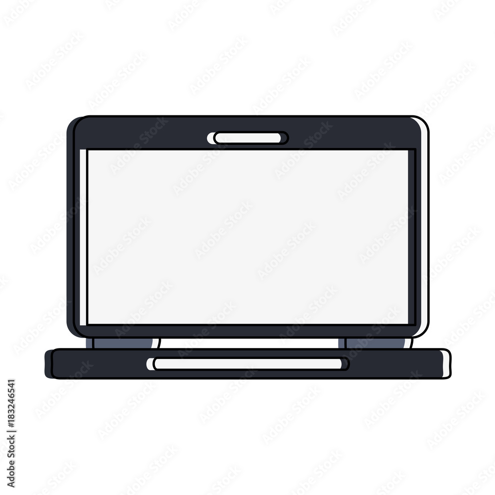 Laptop pc technology icon vector illustration graphic design Laptop pc technology icon vector illustration graphic design