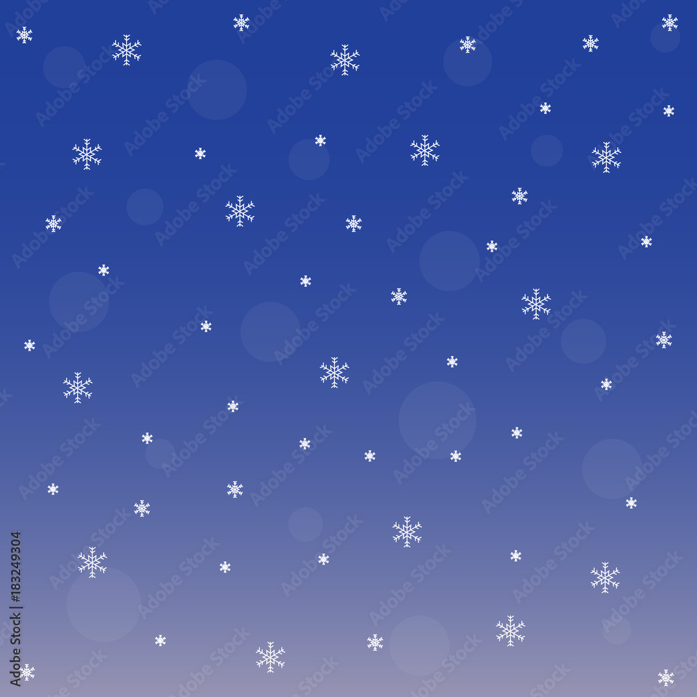 winter background with beautiful various snowflakes winter background with beautiful various snowflakes