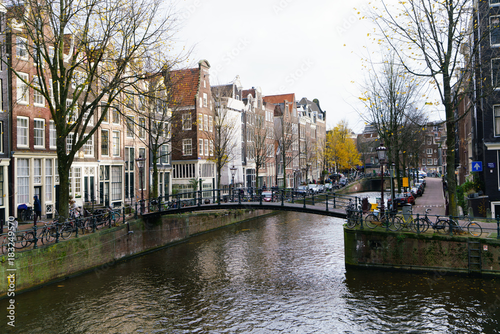 Obraz premium Canals of Amsterdam