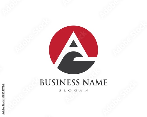 A Letter Logo Business