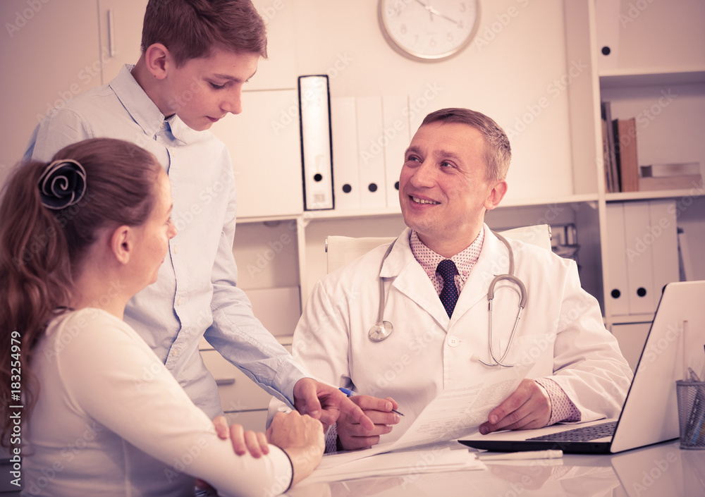 Fototapeta premium Consultation with doctor