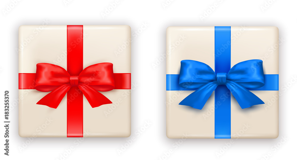 Gift box set.Vector Gift box set.Vector