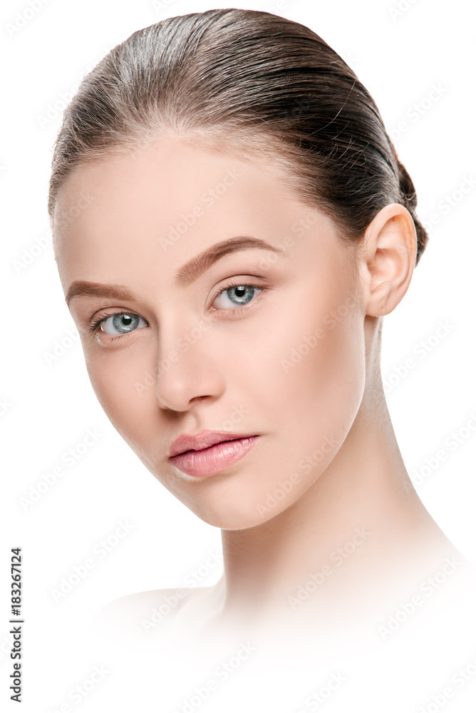 Fototapeta premium Perfect female face portrait