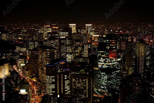 Night view in Tokyo