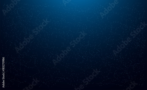 starry space on dark blue background. vector illustrator