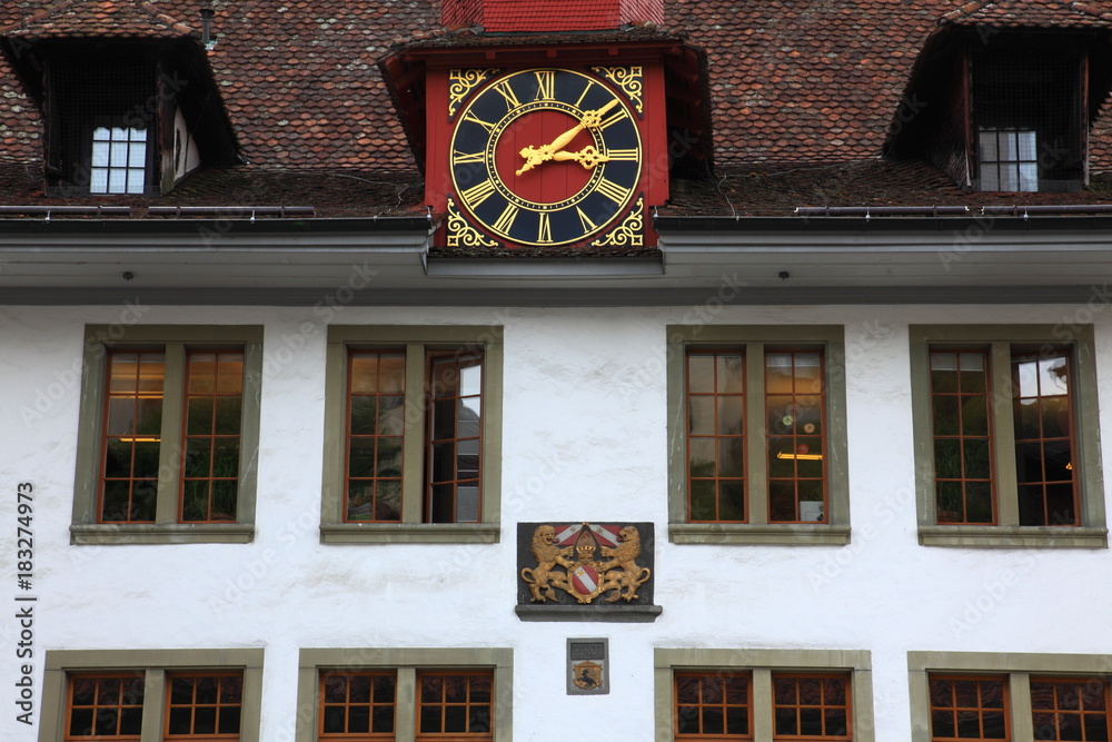 Fototapeta premium May in Thun, Luzern; Swiss