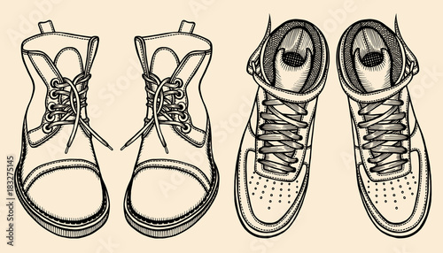 Men boot set