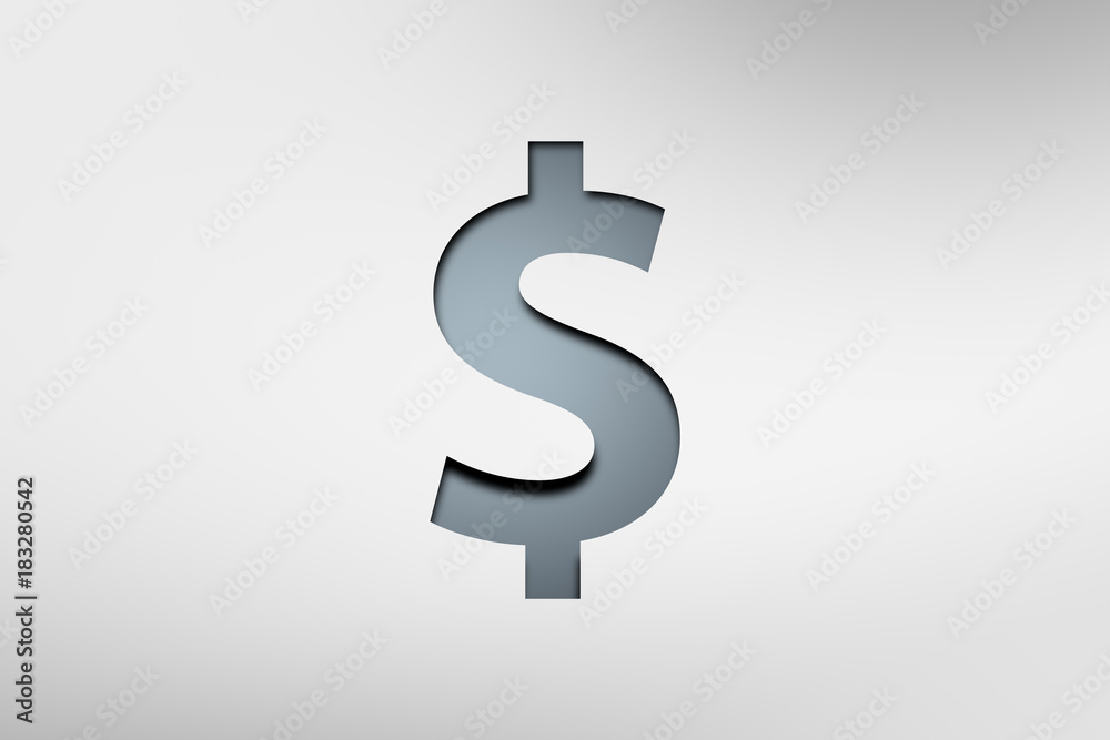 Illustrative Finance Money Sign Illustrative Finance Money Sign