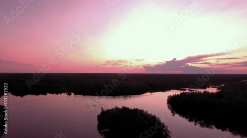 Sunset on lake McKellar from a high point of view
GRADED FOOTAGE photo