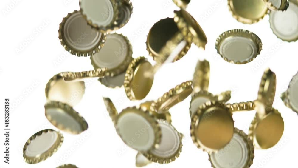 Variants of Takeoff of the Bottle Caps. Seven options of soaring and hanging in the air butyl lids. Filmed at a speed of 480fps Variants of Takeoff of the Bottle Caps. Seven options of soaring and hanging in the air butyl lids. Filmed at a speed of 480fps