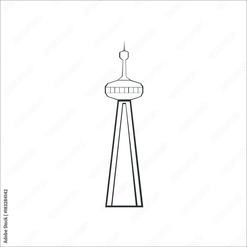 control tower airport icon vector illustration design control tower airport icon vector illustration design