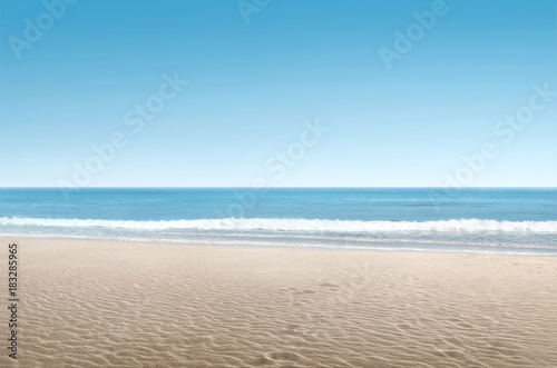 Image of beach with seascape