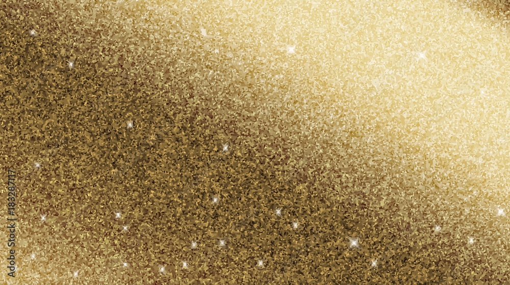Gold texture of the paper surface