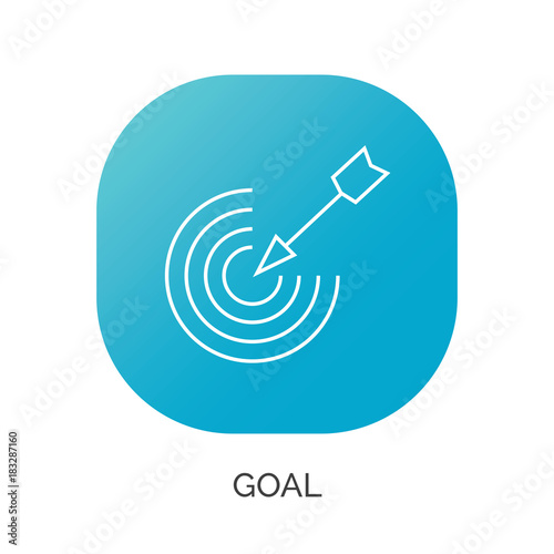 goal vector icon